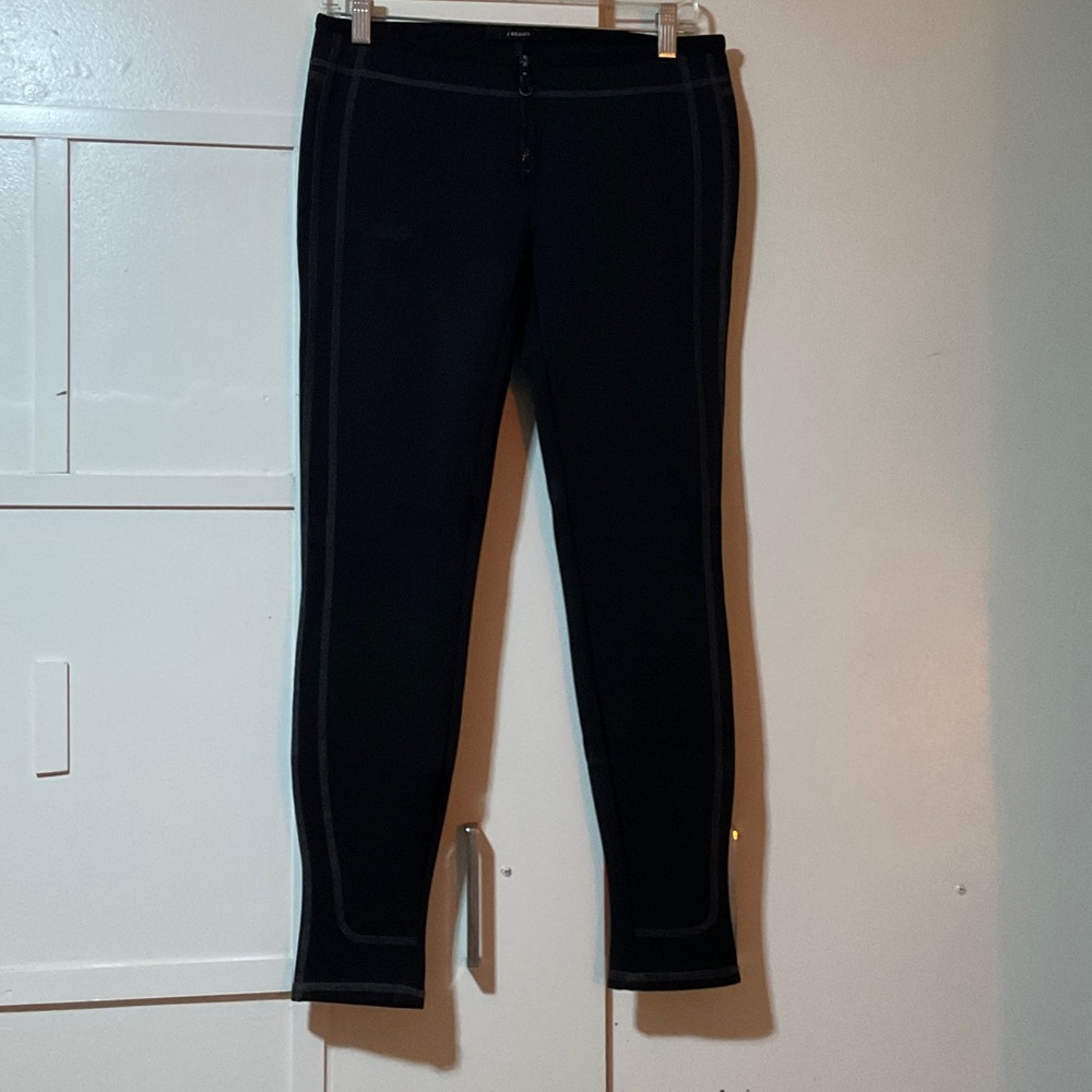 Women's J Brand Black Jeggings w/grey stitching
